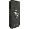 Guess Book 4G Metal Logo Case For Iphone 18 Pro / Iphone 17 Pro Black - (GUBKP18L4GMGGR)