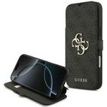 Guess Book 4G Metal Logo Case For Iphone 18 Pro Max / Iphone 17 Pro Max Black - (GUBKP18X4GMGGR)