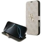 Guess Book 4G Metal Logo Case For Iphone 18 Pro Max / Iphone 17 Pro Max Pink - (GUBKP18X4GMGPI)