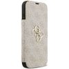 Guess Book 4G Metal Logo Case For Iphone 18 Pro Max / Iphone 17 Pro Max Pink - (GUBKP18X4GMGPI)