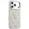 Guess Case 4G & Big Strass Logo For Iphone 18 Pro / Iphone 17 Pro Pink - (GUHCP18L6P4DSMLP)