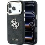 Guess Case 4G & Big Strass Logo For Iphone 18 Pro Max / Iphone 17 Pro Max Black - (GUHCP18X6P4DSMLK)