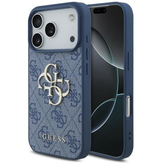 Guess Case 4G Big Logo For Iphone 18 Pro / Iphone 17 Pro Max Blue - (GUHCP18L4GMGBL)