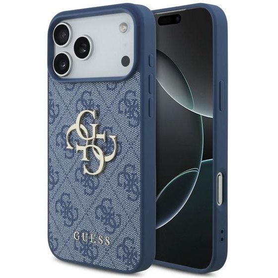 Guess Case 4G Big Logo For Iphone 18 Pro Max / Iphone 17 Pro Max Blue - (GUHCP18X4GMGBL)