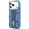 Guess Case 4G With Stripe Round And Classic Logos Magsafe For Iphone 18 Pro / Iphone 17 Pro Blue - (GUHMP18L6P4G4RCB)