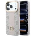 Guess Case 4G With Stripe Round And Classic Logos Magsafe For Iphone 18 Pro Max / Iphone 17 Pro Max - (GUHMP18X6P4G4RCP)