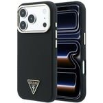 Guess Case Kevlar Triangle Logo Magsafe For Iphone 18 Pro / 17 Pro Black - (GUHMP18L6PWKSGTK)