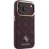 Guess Case Peony 4G Small Logo Magsafe For Iphone 18 Pro / 17 Pro Burgundy - (GUHMP18L6PGS4NPU)