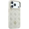 Guess Case Peony 4G Small Logo Magsafe For Iphone 18 Pro / Iphone 17 Pro Beige - (GUHMP18L6PGS4NPE)