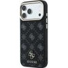 Guess Case Peony 4G Small Logo Magsafe For Iphone 18 Pro / Iphone 17 Pro Black - (GUHMP18L6PGS4NPK)
