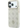Guess Case Peony 4G Small Logo Magsafe For Iphone 18 Pro Max / Iphone 17 Pro Max Beige - (GUHMP18X6PGS4NPE)