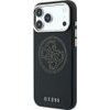 Guess Case Perforated 4G Gold Logo Magsafe For Iphone 18 Pro / 17 Pro Black - (GUHMP18L6PS4SRGK)