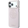 Guess Case Perforated 4G Gold Logo Magsafe For Iphone 18 Pro / 17 Pro Pink - (GUHMP18L6PS4SRGP)