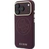 Guess Case Perforated 4G Gold Logo Magsafe For Iphone 18 Pro Max / 17 Pro Max Burgundy - (GUHMP18X6PS4SRGU)