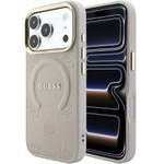 Guess Case Saffiano Peony & Ring Magsafe For Iphone 18 Pro / 17 Pro Pink - (GUHMP18LPSAMSECP)