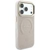Guess Case Saffiano Peony & Ring Magsafe For Iphone 18 Pro / 17 Pro Pink - (GUHMP18LPSAMSECP)