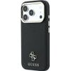 Guess Case Saffiano Small 4G & Classic Logo Magsafe For Iphone 18 Pro Max / 17 Pro Max Black - (GUHMP18X6PSA4DMK)