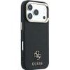 Guess Case Saffiano Small 4G & Classic Logo Magsafe For Iphone 18 Pro Max / 17 Pro Max Black - (GUHMP18X6PSA4DMK)