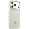 Guess Case Stripe Peony 4G Logo Magsafe For Iphone 18 Pro / Iphone 17 Pro Biege - (GUHMP18L6PGSU4EE)