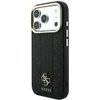 Guess Case Stripe Peony 4G Logo Magsafe For Iphone 18 Pro/ Iphone 17 Pro Black - (GUHMP18L6PGSU4EK)