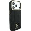 Guess Case Stripe Peony 4G Logo Magsafe For Iphone 18 Pro/ Iphone 17 Pro Black - (GUHMP18L6PGSU4EK)
