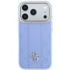 Guess Etui Stripe Peony 4G Logo Magsafe Do Iphone 18 Pro / 17 Pro Jasnoniebieski - (GUHMP18L6PGSU4EB)