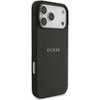 Guess Grained Gold Ring Magsafe Case For Iphone 18 Pro Max / Iphone 17 Pro Max Black - (GUHMP18XPGHSMMK)