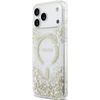 Guess Resin Bottom Glitter Magsafe Case For Iphone 18 Pro Max / Iphone 17 Pro Max Gold - (GUHMP18XRGRGED)