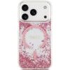 Guess Resin Bottom Glitter Magsafe Case For Iphone 18 Pro Max / Iphone 17 Pro Max Pink - (GUHMP18XRGRGEP)