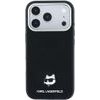 Karl Lagerfeld Etui Grained Choupette Head Metal Magsafe Do Iphone 18 Pro Max / 17 Pro Max Czarny - (KLHMP18X6PSCHLK)