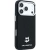 Karl Lagerfeld Etui Grained Choupette Head Metal Magsafe Do Iphone 18 Pro Max / 17 Pro Max Czarny - (KLHMP18X6PSCHLK)