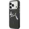 Karl Lagerfeld Script Logo Magsafe Case For Iphone 18 Pro / 17 Pro Black - (KLHMP18L5HKSCAK)