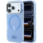 LACOSTE Case Iml Frosted Magsafe For Iphone 18 Pro Max / 17 Pro Max Blue - (LCHMP18X6UFRTLB)
