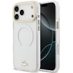 LACOSTE Case Iml Shockproof Gold Logo Magsafe For Iphone 18 Pro Max / 17 Pro Max Transparent - (LCHMP18XUFWAH)