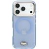 LACOSTE Etui Iml Shockproof Gold Logo Magsafe Do Iphone 18 Pro / 17 Pro Niebieski - (LCHMP18LUFWALB)