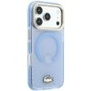 LACOSTE Etui Iml Shockproof Gold Logo Magsafe Do Iphone 18 Pro / 17 Pro Niebieski - (LCHMP18LUFWALB)