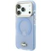 LACOSTE Etui Iml Shockproof Gold Logo Magsafe Do Iphone 18 Pro Max / 17 Pro Max Niebieski - (LCHMP18XUFWALB)