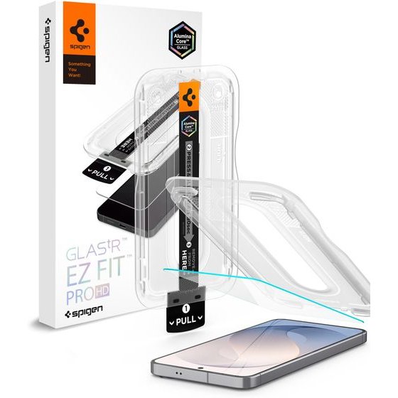 Spigen Glass Tr Ez Fit Pro Hd 1 Pack - Samsung Galaxy S26 Fe - (AGL11996)