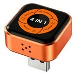 Carlinkit Wireless Carplay / Android Auto Adapter Mini Ultra6, Black Orange