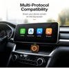 Carlinkit Wireless Carplay / Android Auto Adapter Mini Ultra6, Black Orange