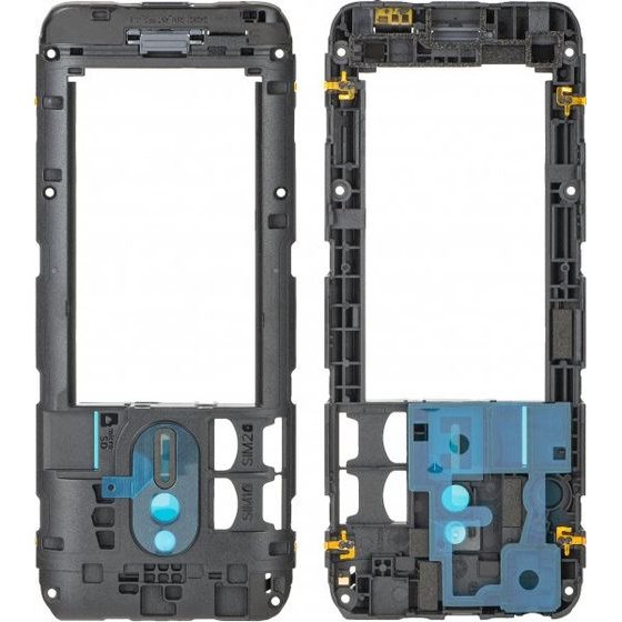 Nokia Middle Cover For 230 (2024), Black - (286913684)