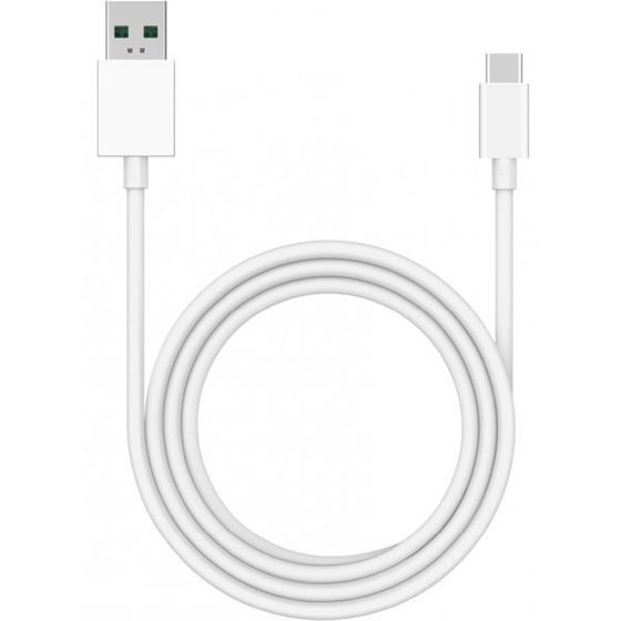 OPPO USB-A To USB-C Cable DL154, 4.5A, 1m, White - (611602000020)
