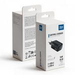 Blue Star Phone Charger Nano Gan 2x Usb C + Usb A QC4.0 Pd 3A 65W VT-335 black