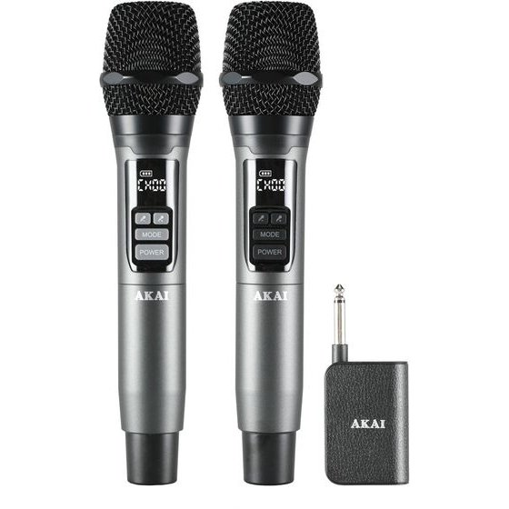 Akai ��� 2 �������� ��������� ������ �� �����, 2.4GHz (�����/�����) - (AMD-350BT)