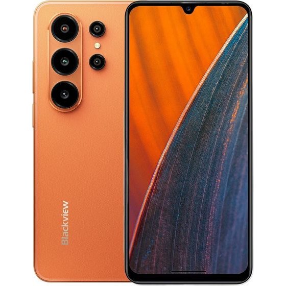 BlackView 4G Wave 10 (8GB+256GB) Smartphone Sunset Orange - (WAVE10-8256-O)