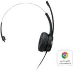 Lenovo 100 Mono Usb Headset (Black) - (4XD1B61617)