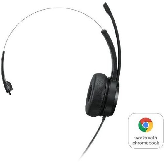 Lenovo 100 Mono Usb Headset (Black) - (4XD1B61617)