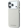 Karl Lagerfeld Grained Elongated Logo Magsafe Case For Iphone 17 Pro Max / 18 Pro Max - Beige - (KF003318-0)
