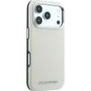 Karl Lagerfeld Grained Elongated Logo Magsafe Case For Iphone 17 Pro Max / 18 Pro Max - Beige - (KF003318-0)