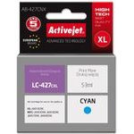 Activejet Brother Printer Ink cartridge, Replacement For Brother LC-427CXL; Supreme; 53 ml; Light Blue - (AB-427CNX)